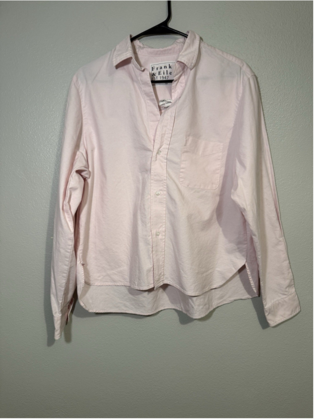 Frank & Eileen Silvio Pink Italian Cotton Button Down | Quiet Luxury